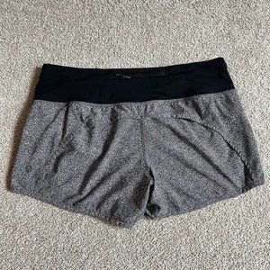 Lululemon Run Times Short (4-way Stretch 4") Sea Spray Alpine White 6